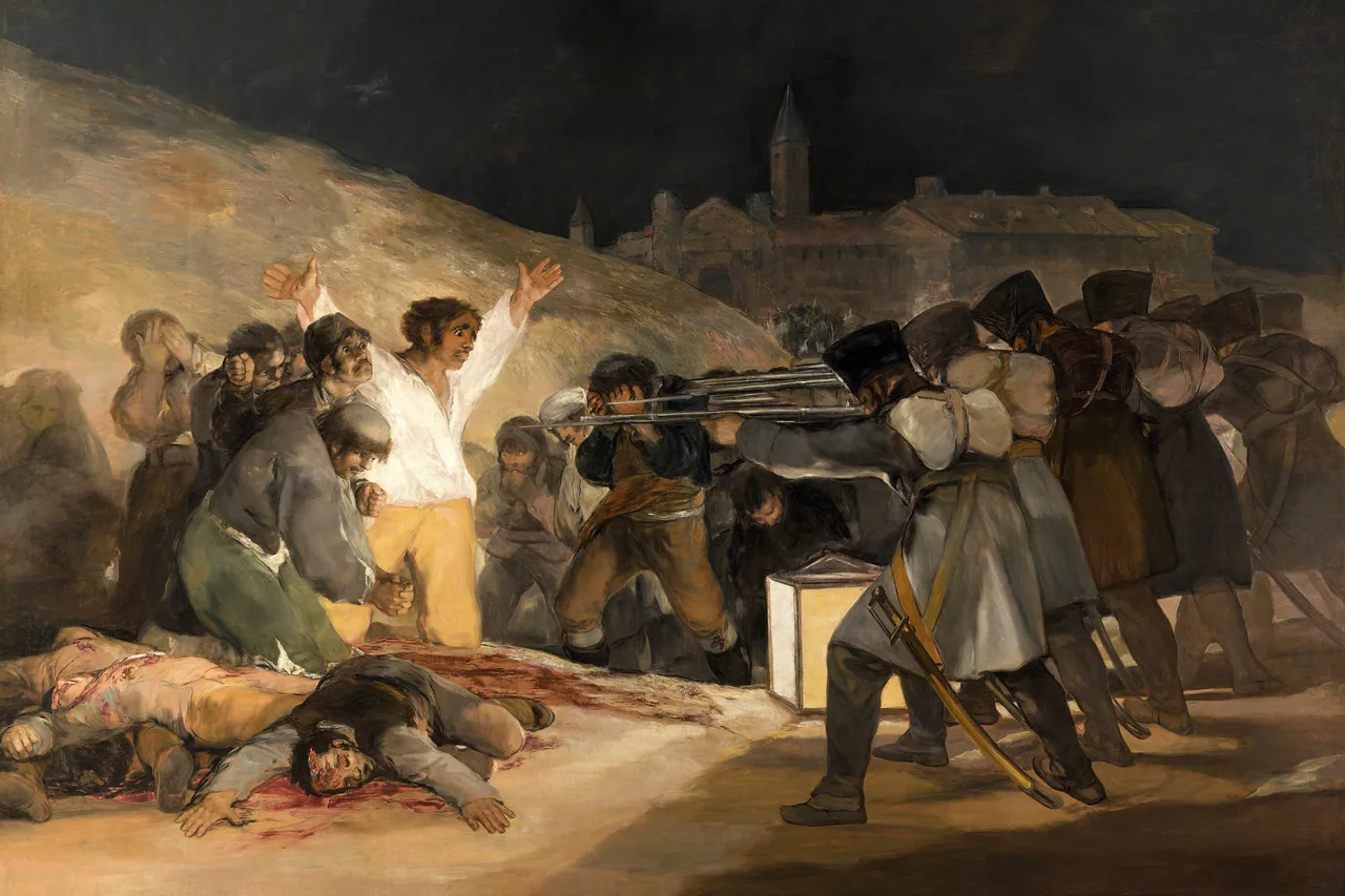 3 Mayıs 1808 kanvas tablo