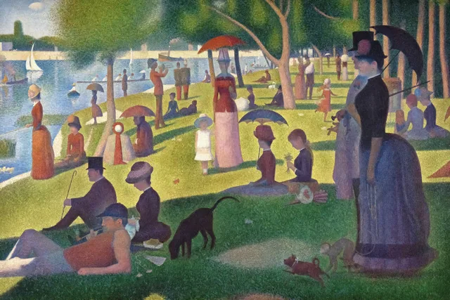 Grande Jatte Adası'nda Bir Pazar