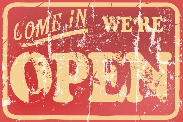 We Are Open
