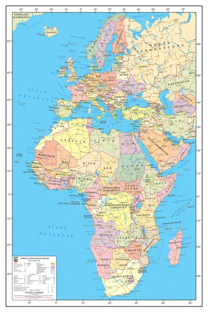 Afrika Avrupa Siyasi Haritası