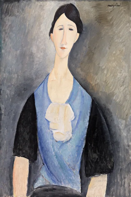 Mavili Genç Kadın - Young Woman in Blue