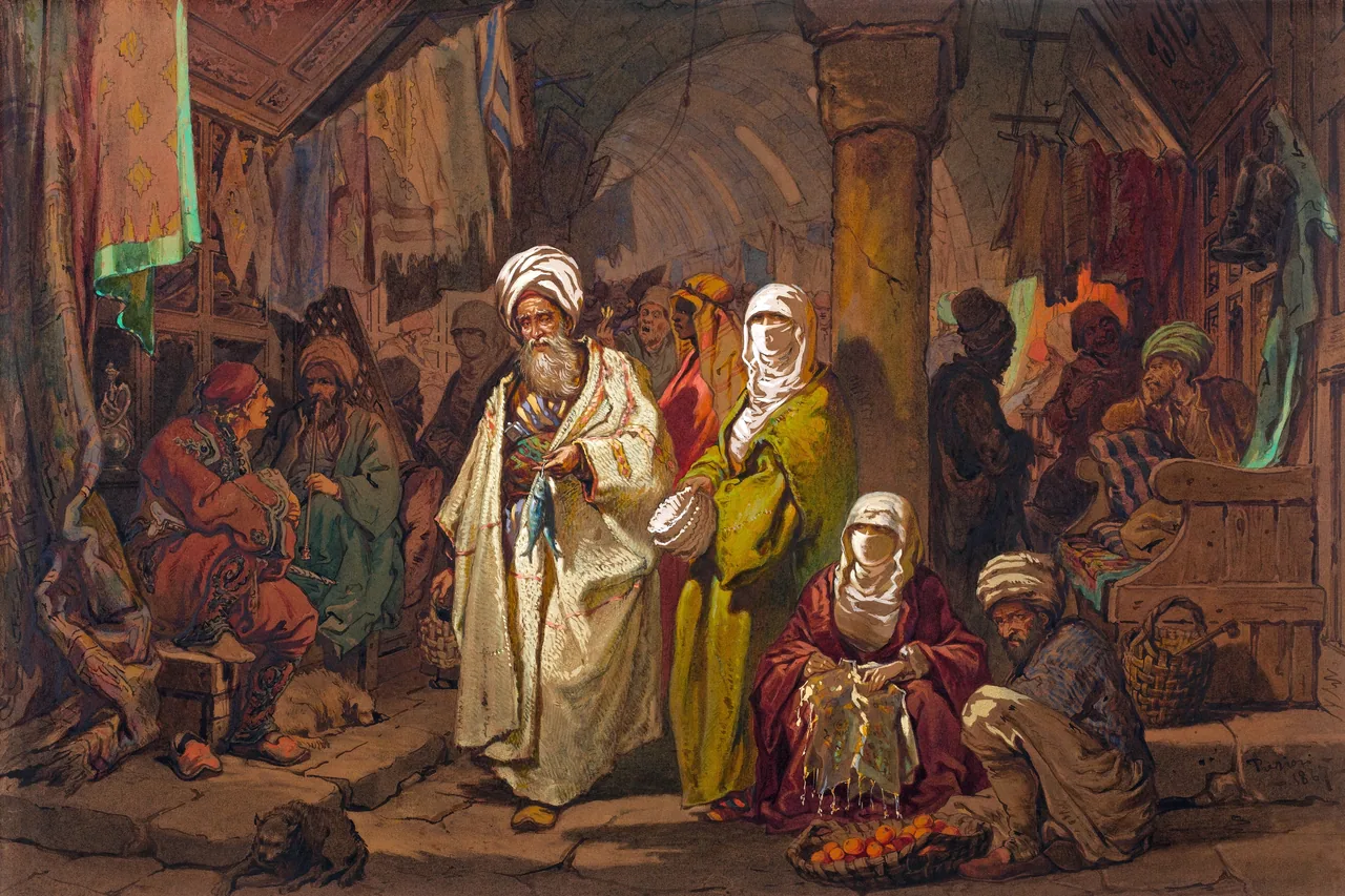 Kapalıçarşı kanvas tablo
