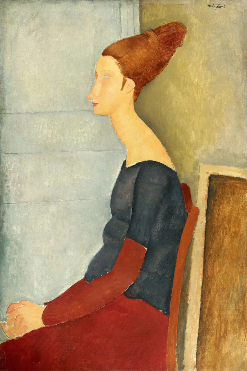 Jeanne Hébuterne Portresi kanvas tablo