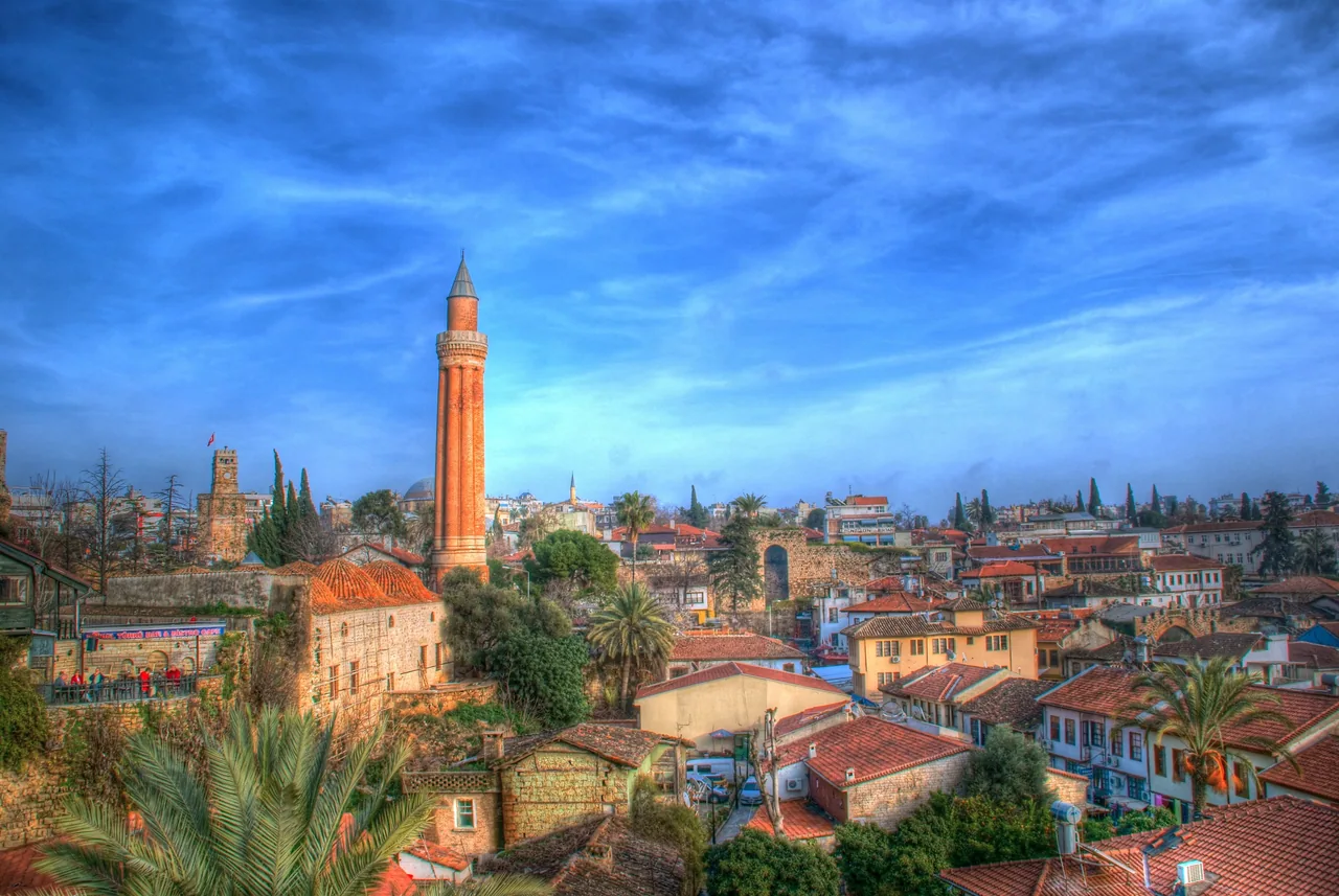 Kaleiçi kanvas tablo