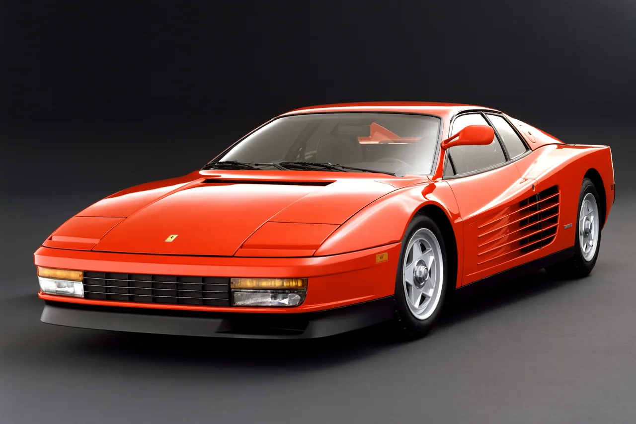 Ferrari Testarossa kanvas tablo