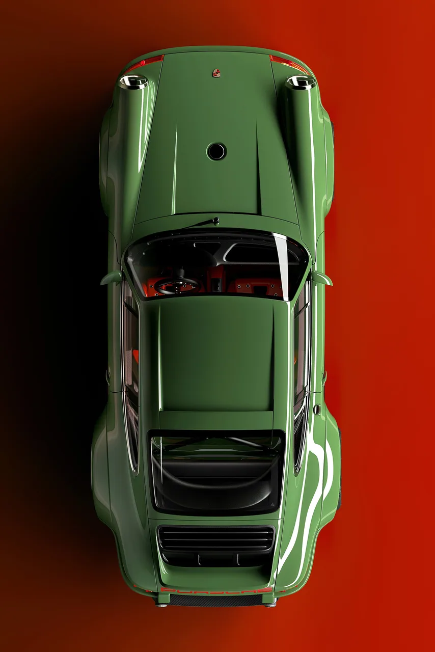 Porsche kanvas tablo