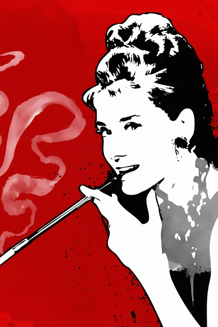 Pop Art Audrey Hepburn
