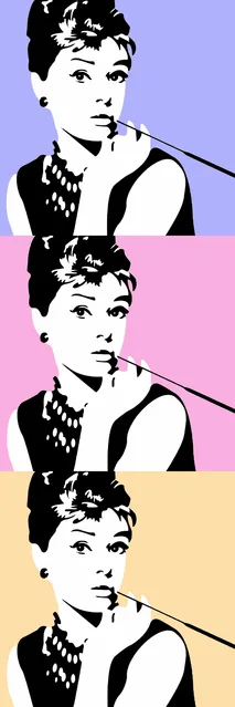 Pop Art Audrey Hepburn