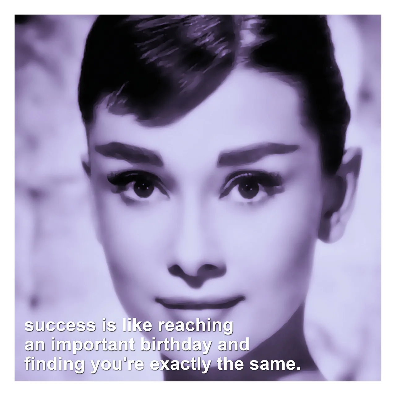 Audrey Hepburn kanvas tablo