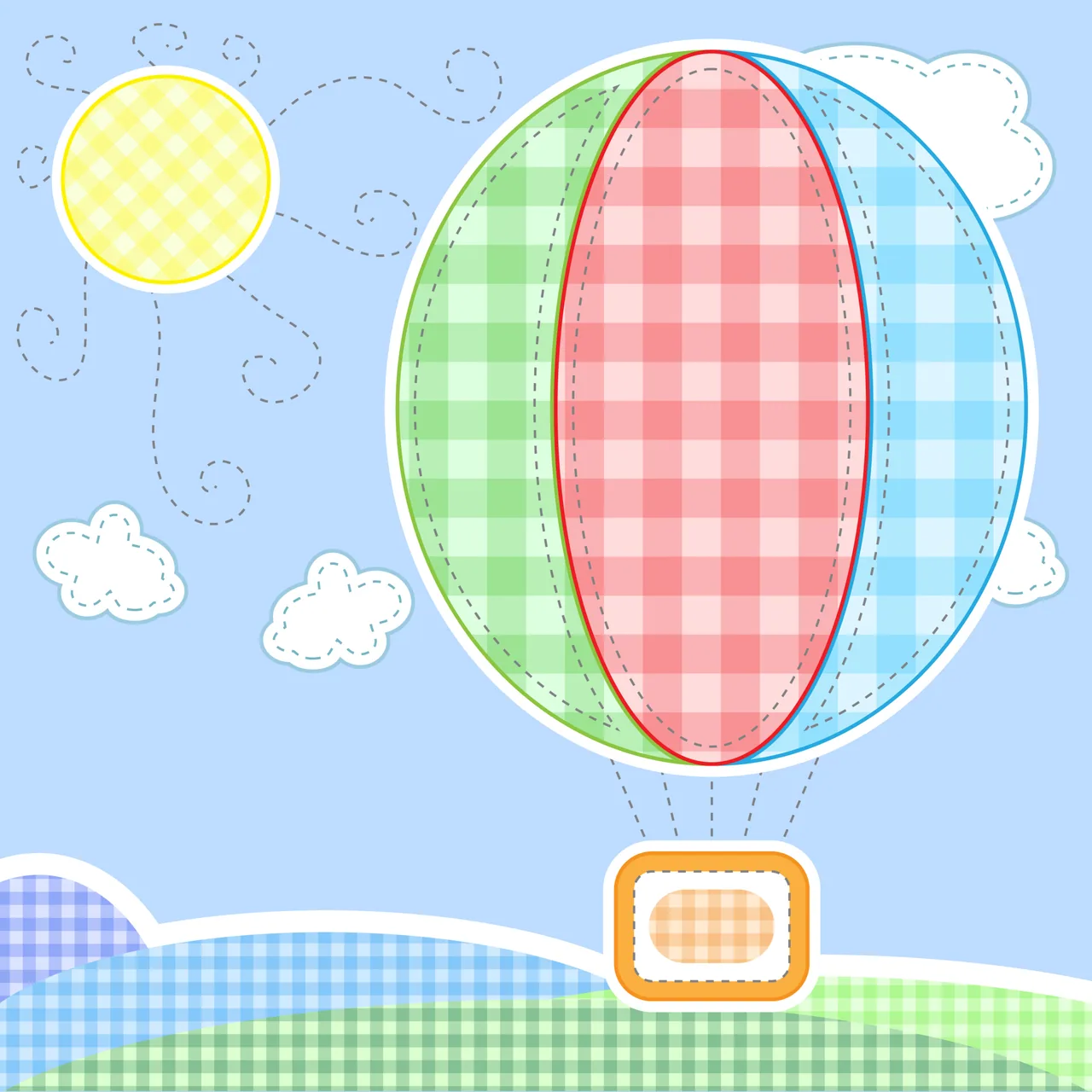 Minik Balon kanvas tablo