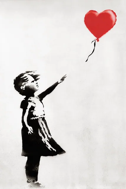 Balonlu Kız - Girl with Balloon