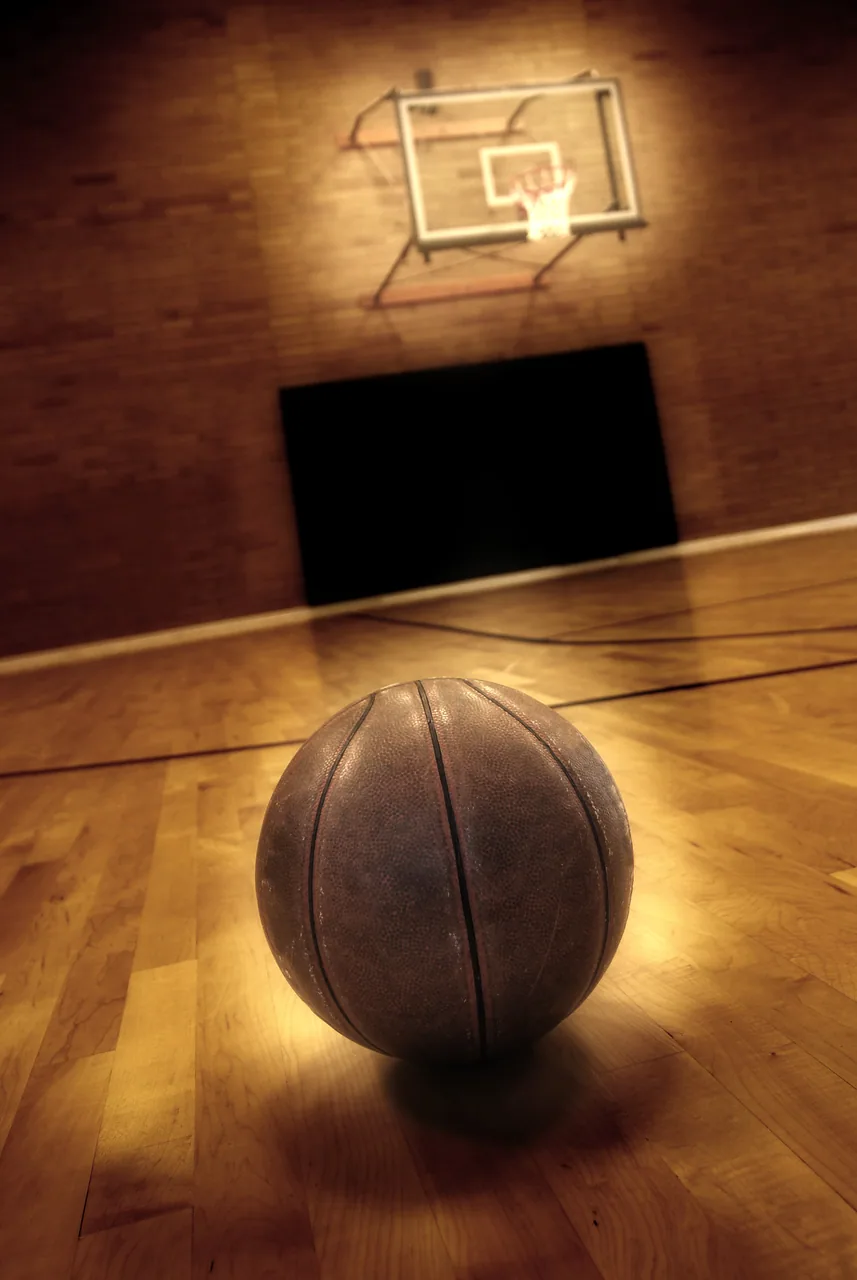Basketbol Sahası kanvas tablo