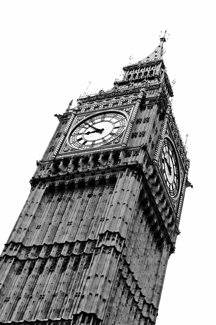 Big Ben Perspektifi kanvas tablo