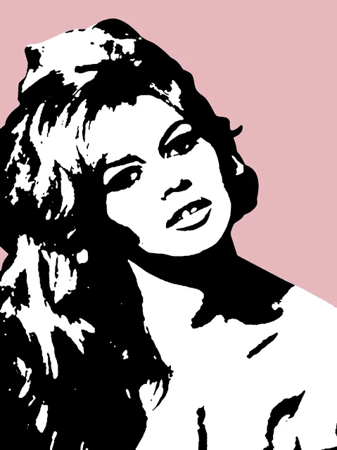 Brigitte Bardot - Pembe