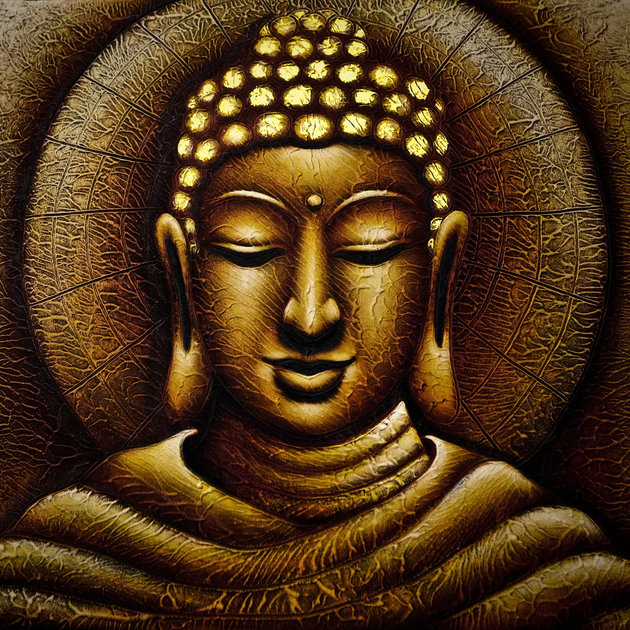 Buda kanvas tablo