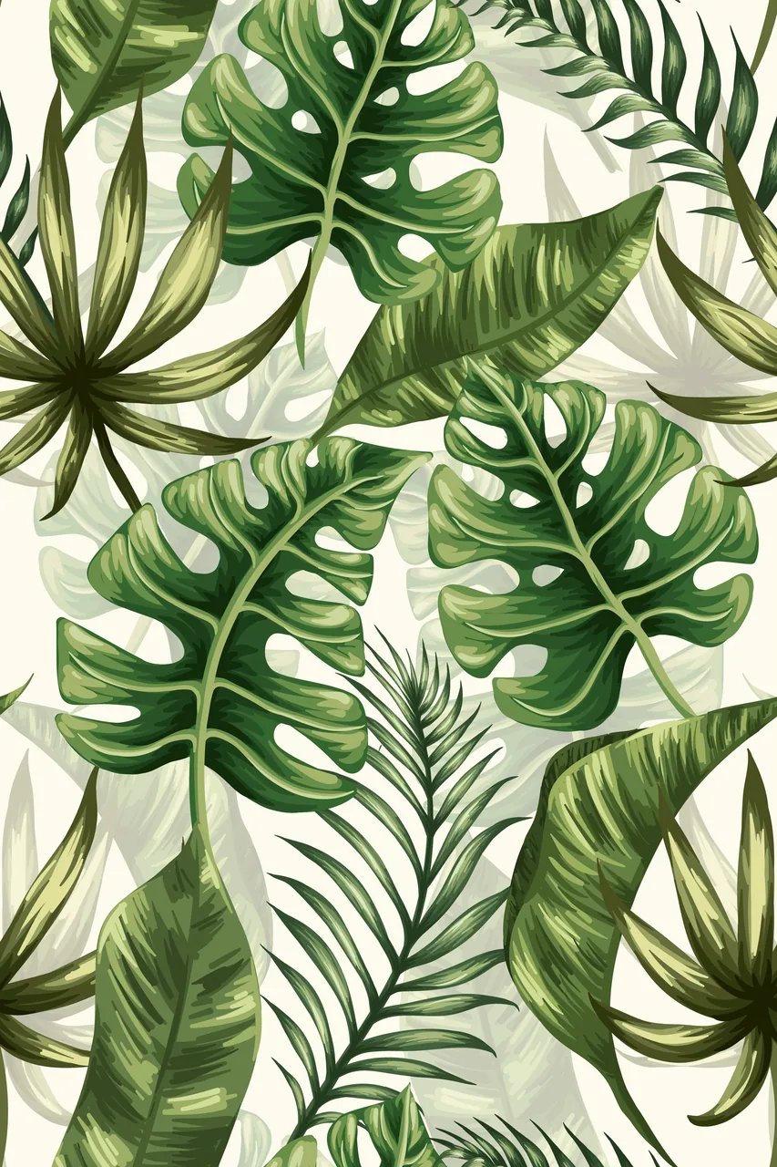 Monstera kanvas tablo