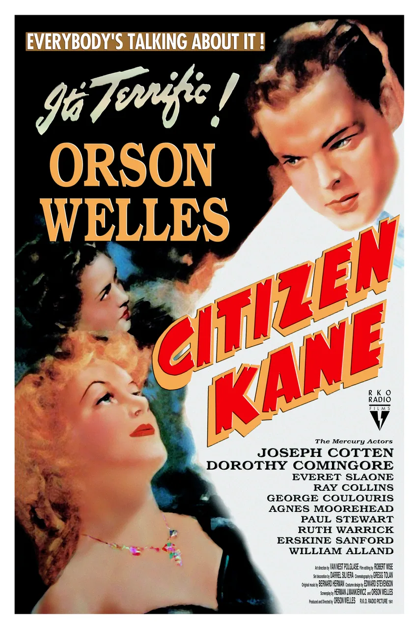 Citizen Kane kanvas tablo
