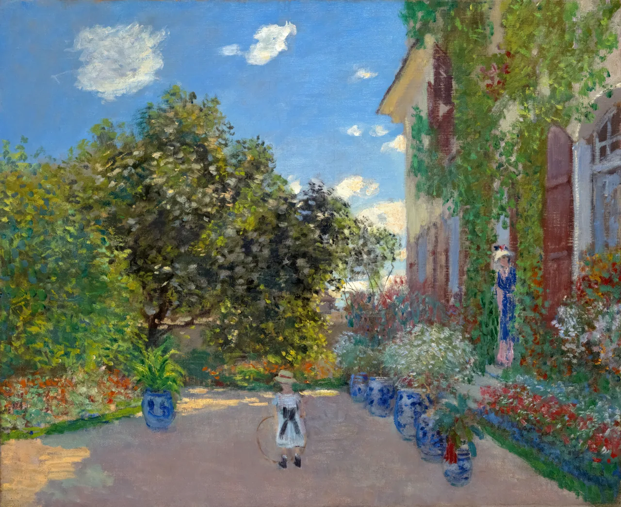 Ressamın Argenteuil'deki Evi kanvas tablo