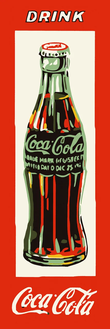 Coca-Cola kanvas tablo