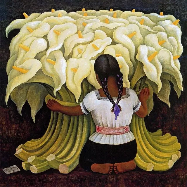 Kala Çiçeği Satıcısı