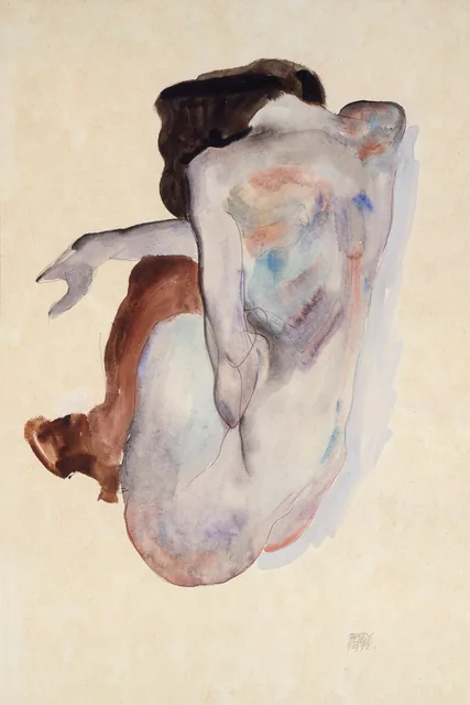 Çömelmiş Nü - Crouching Nude