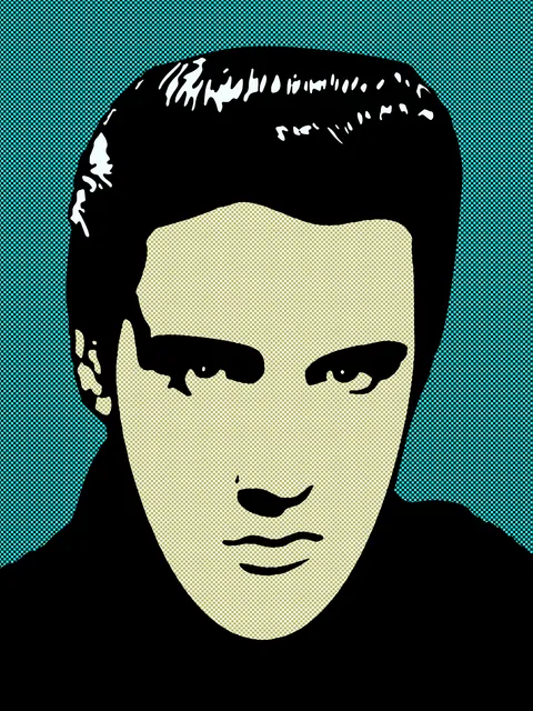 Elvis Presley - Pop Art