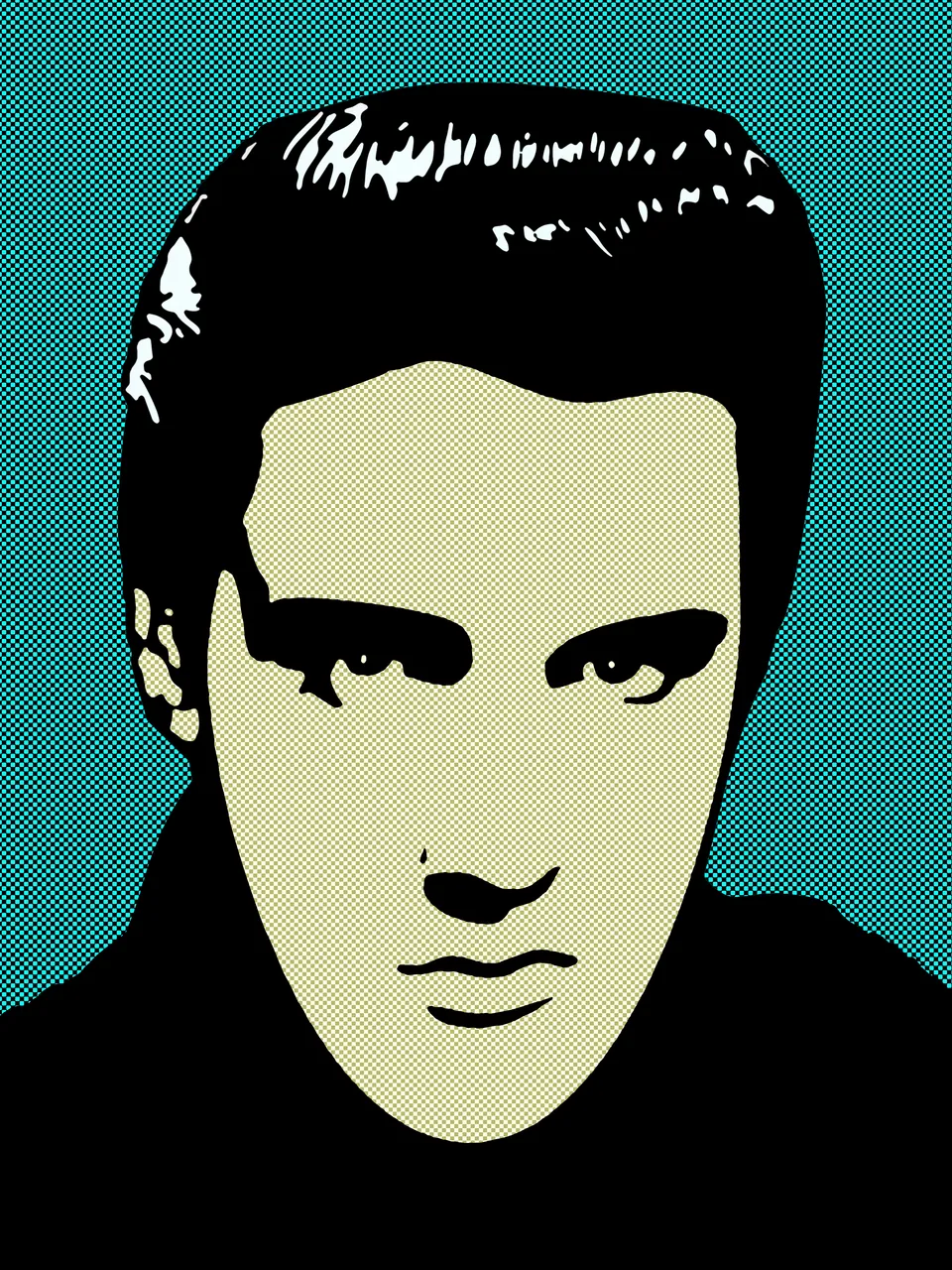 Elvis Presley kanvas tablo