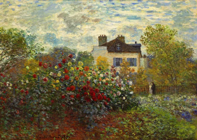 Argenteuil'de Bahçe - Garden in Argenteuil