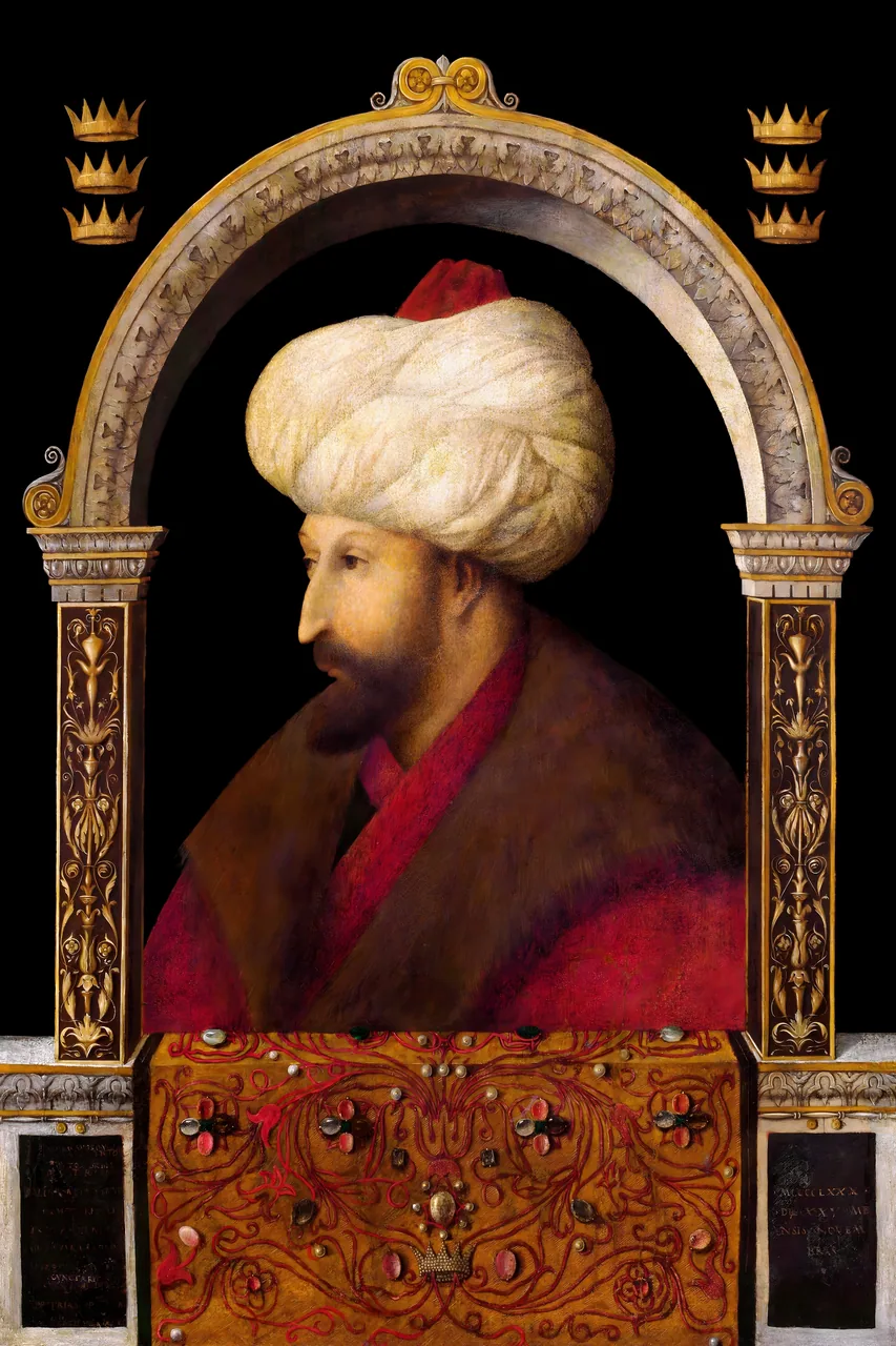 Fatih Sultan Mehmet kanvas tablo