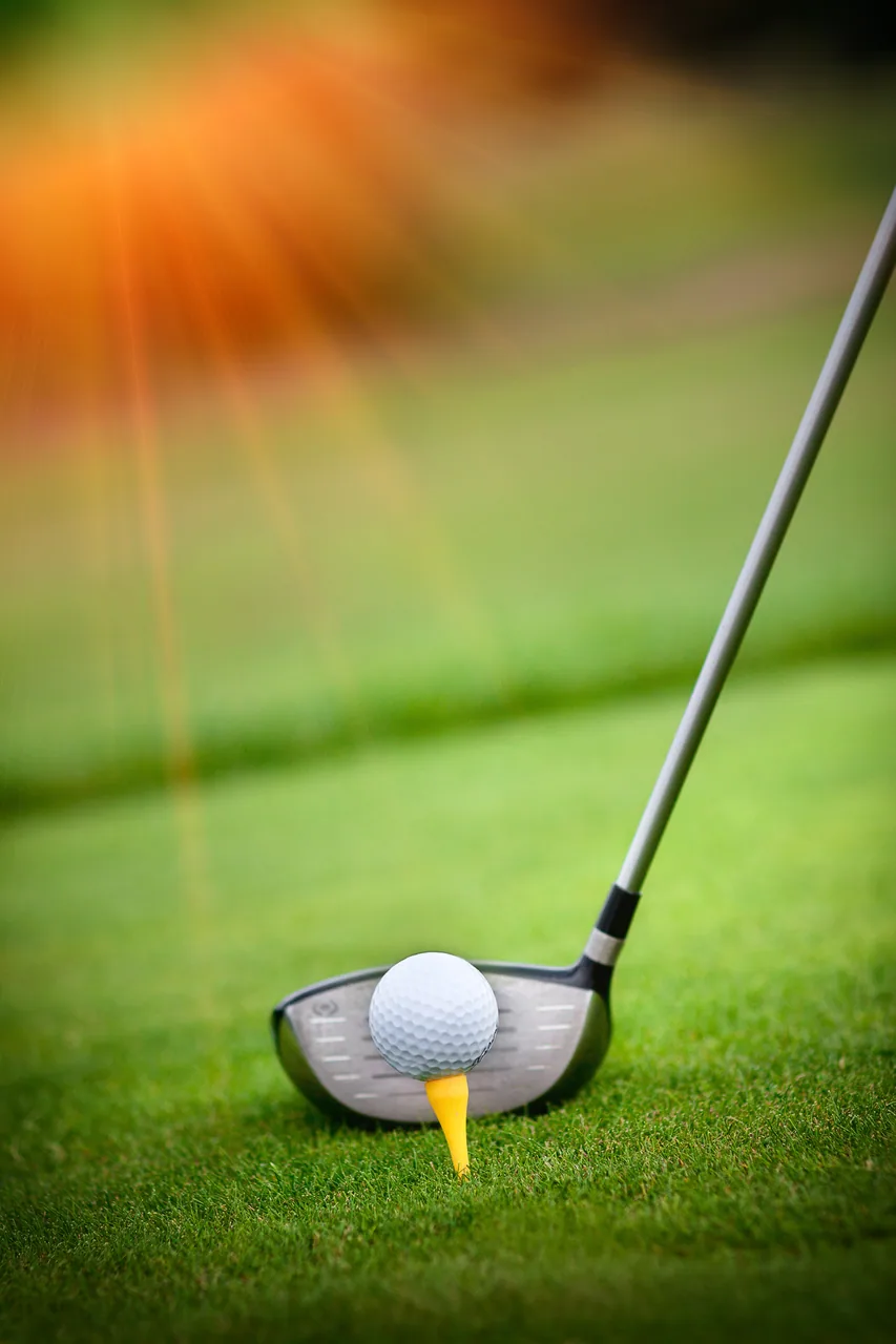Golf kanvas tablo