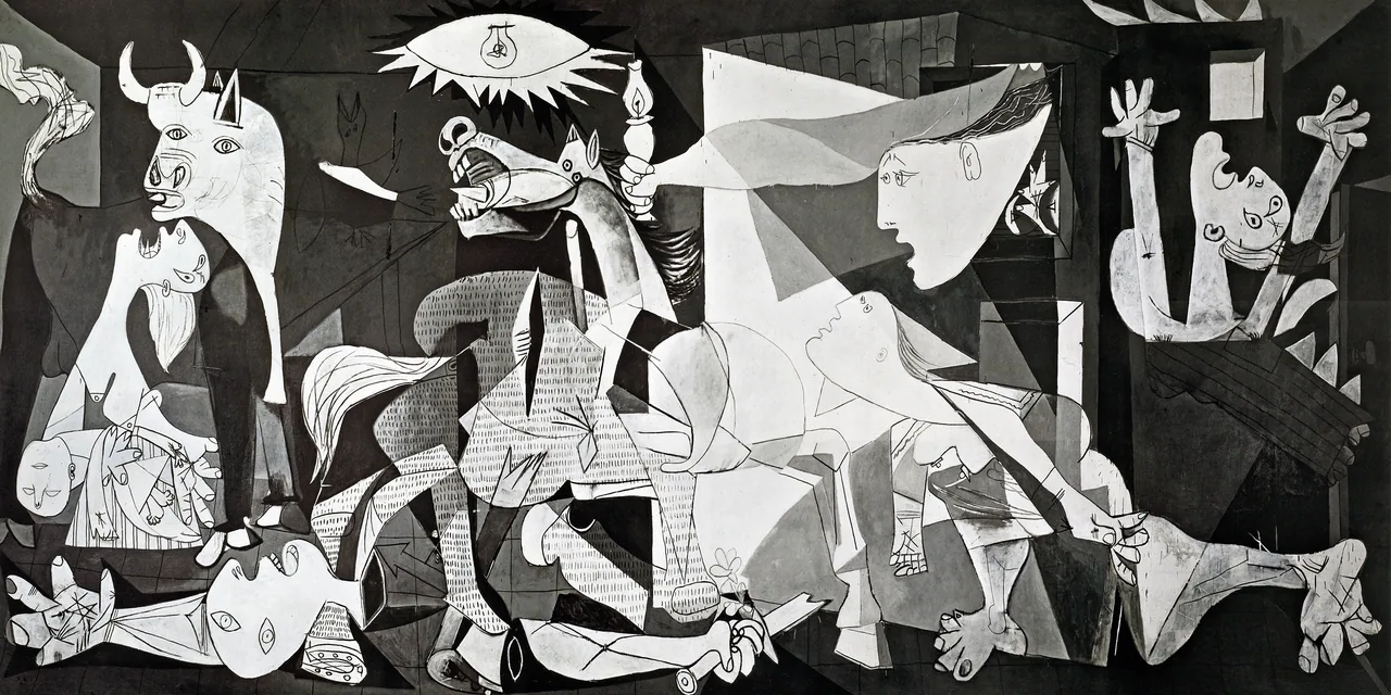 Guernica kanvas tablo