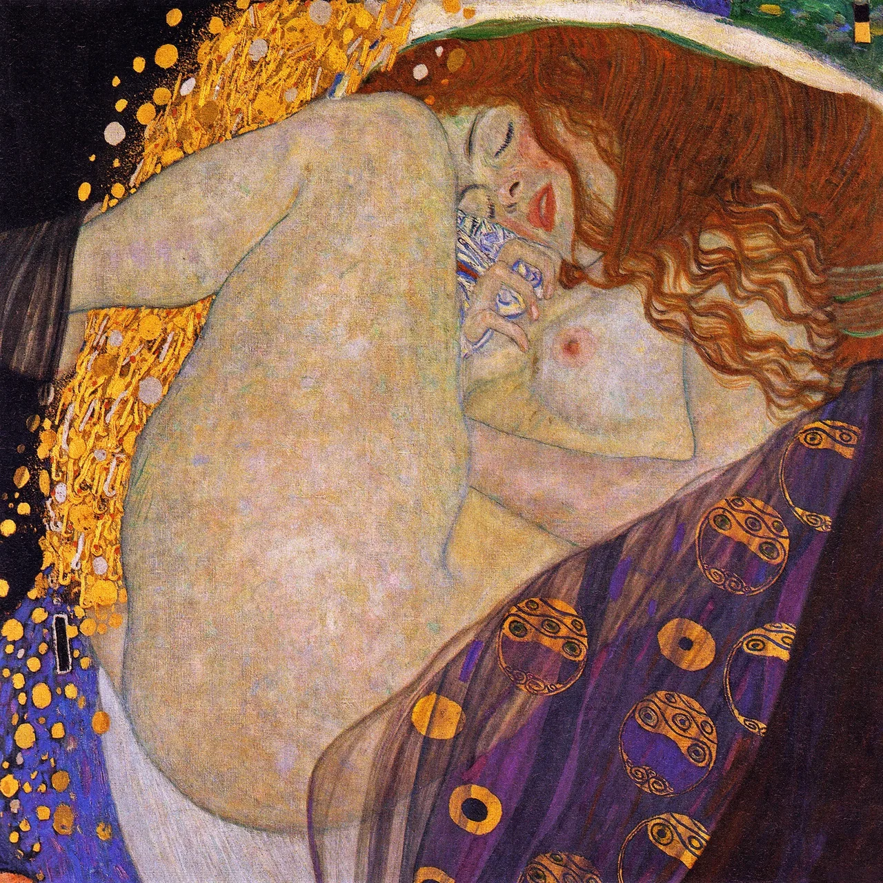 Danae kanvas tablo