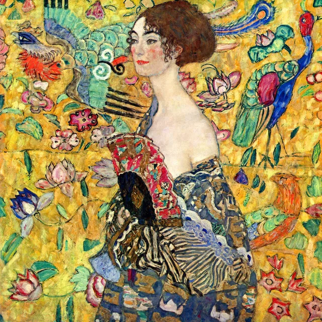 Yelpazeli Kadın - Lady with Fan