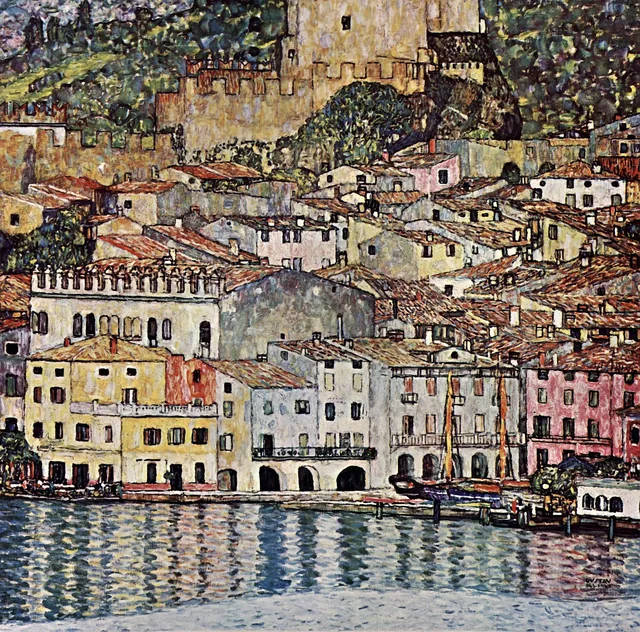 Garda Gölü'nde Malcesine