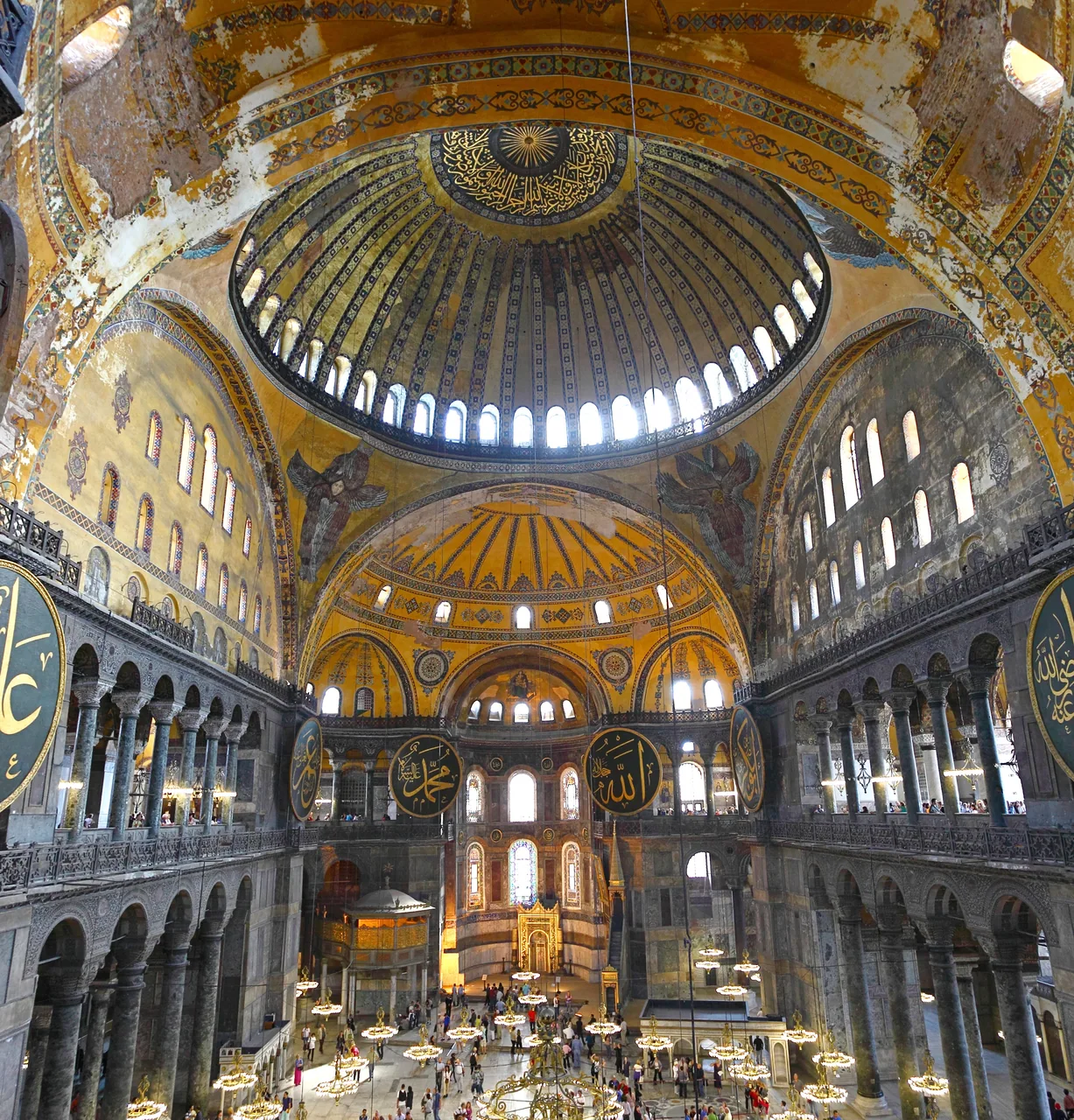 Ayasofya İç Mekânı kanvas tablo