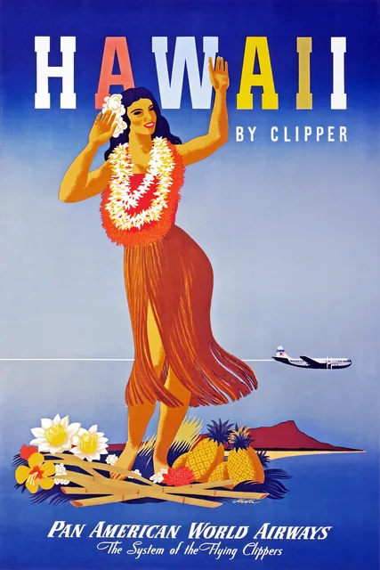 Hawaii Vintage Posteri