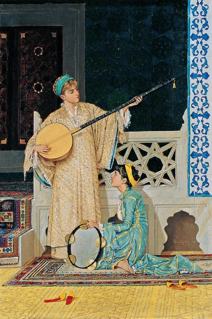 İki Müzisyen Kadın