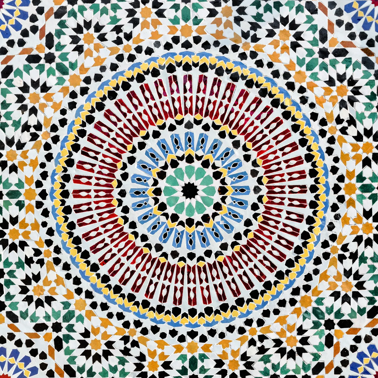 Mozaik kanvas tablo