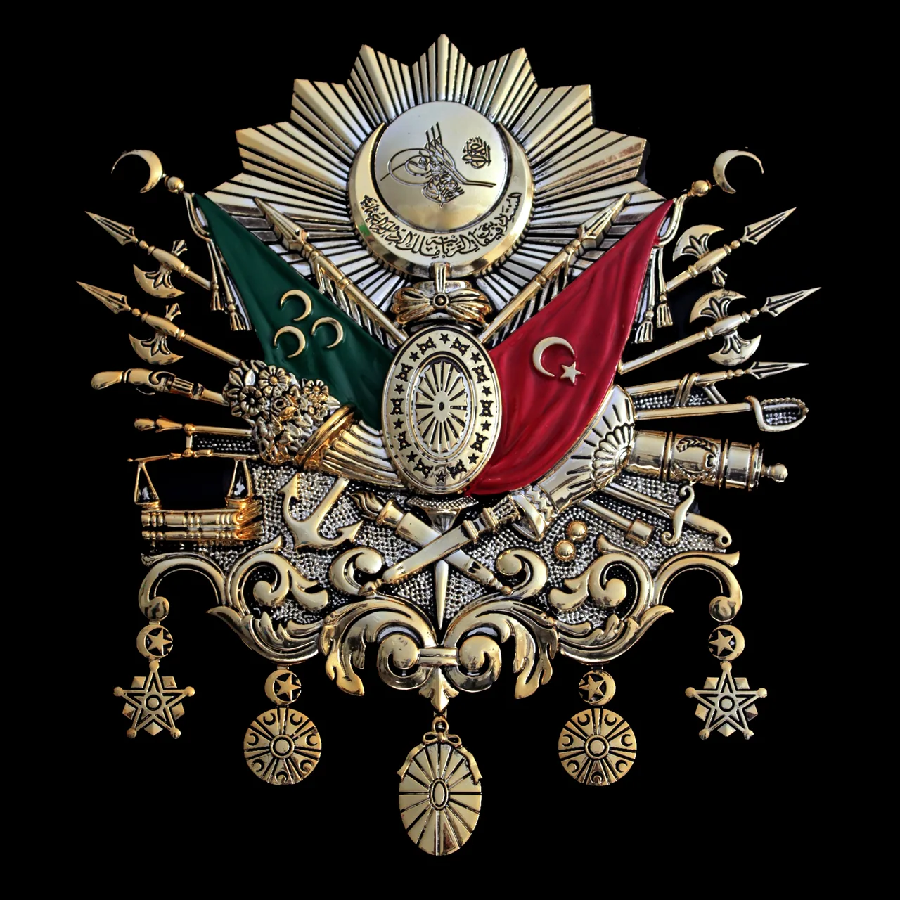 Osmanlı Nişanı kanvas tablo