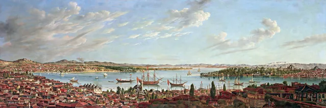 Boğaziçi ve Haliç Panoraması 1770