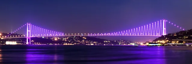 Boğaziçi Köprüsü Gece Manzarası