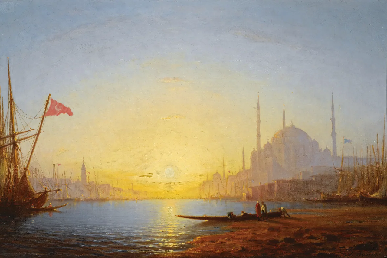İstanbul Manzarası kanvas tablo