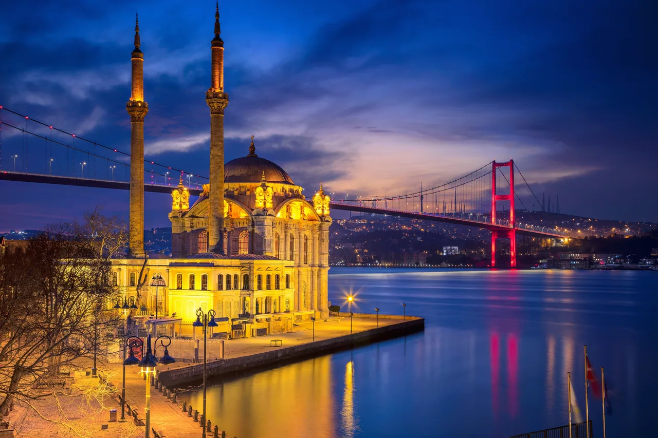 Ortaköy İstanbul kanvas tablo