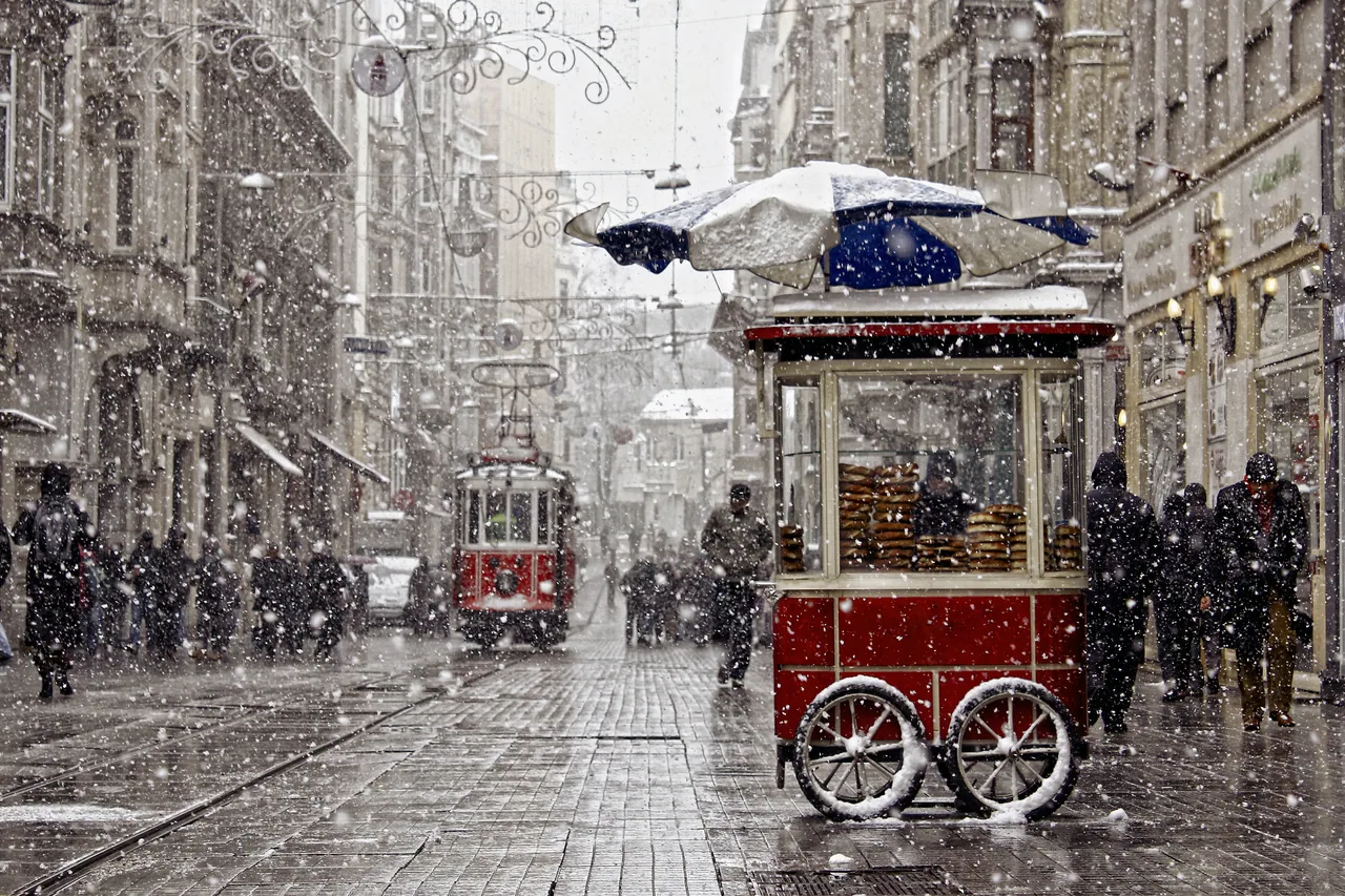 İstiklal Caddesi kanvas tablo