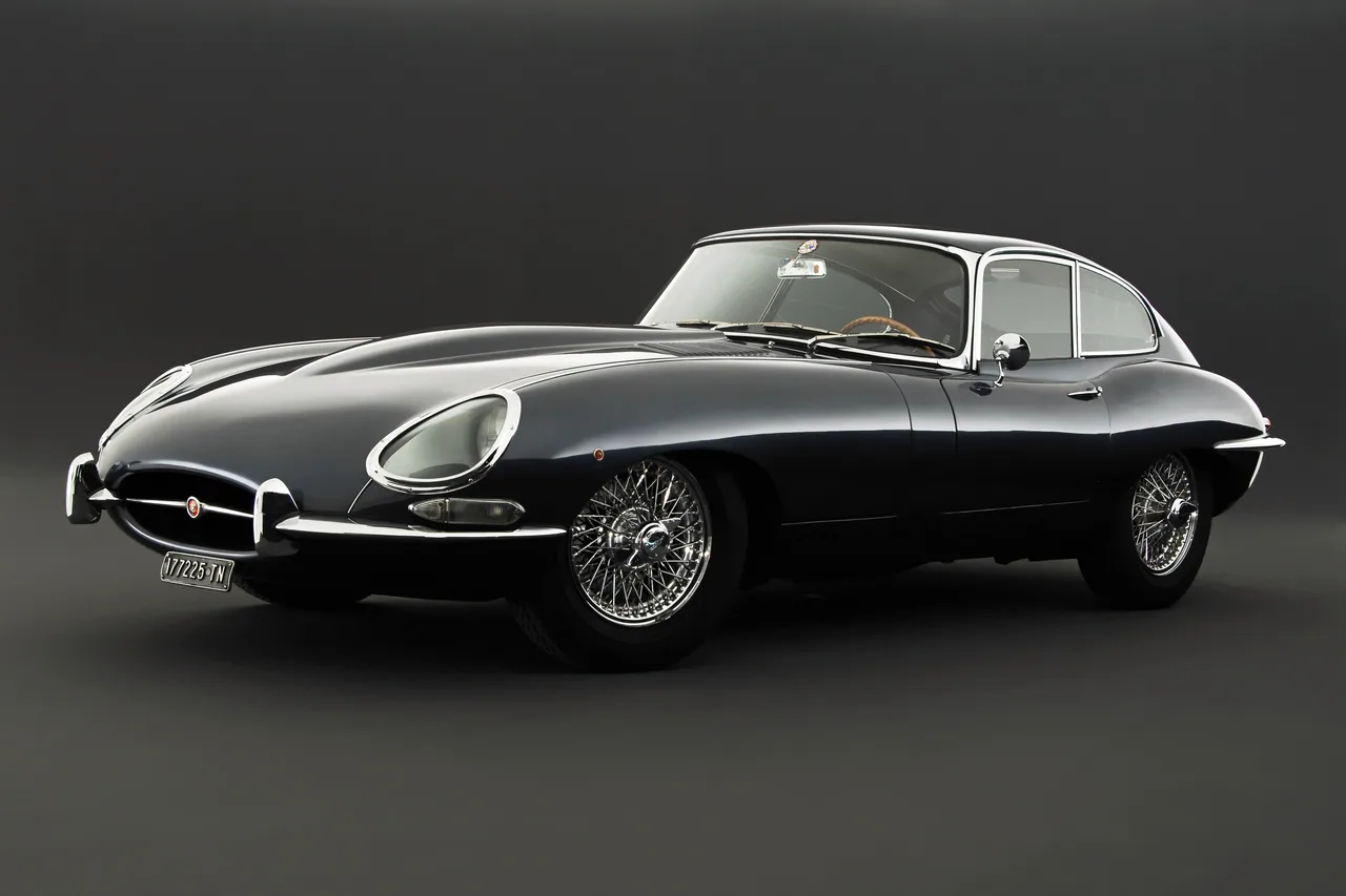 Jaguar E-Type XK kanvas tablo