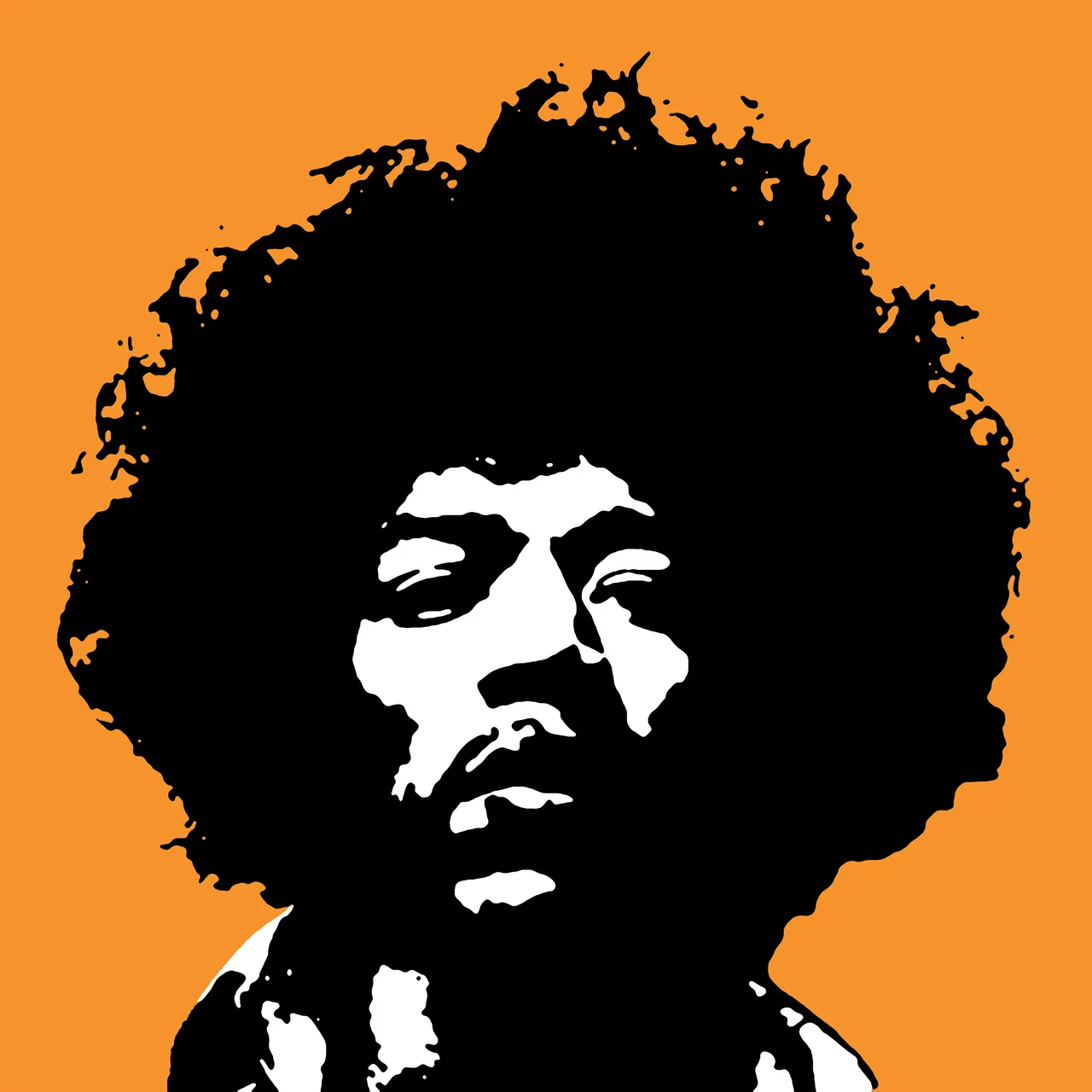 Jimi Hendrix kanvas tablo