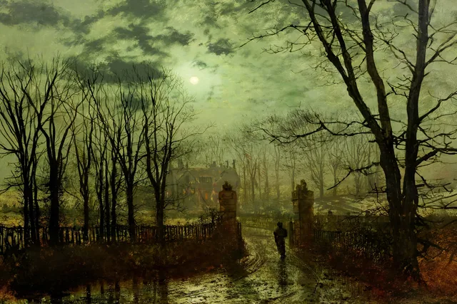 Park Kapısında 1878 - At the Park Gate 1878