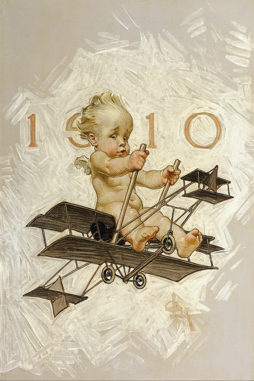The Saturday Evening Post 1910 kanvas tablo