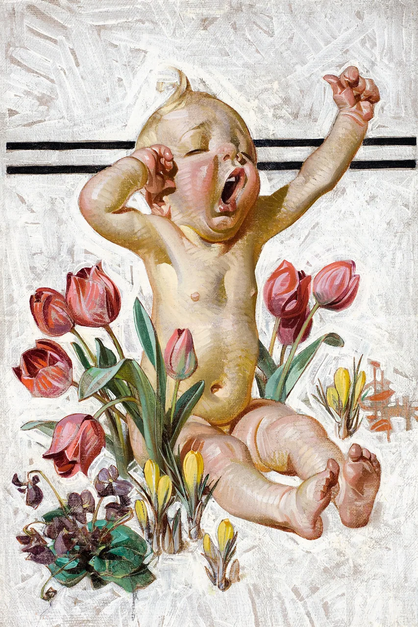 The Saturday Evening Post 1927 kanvas tablo