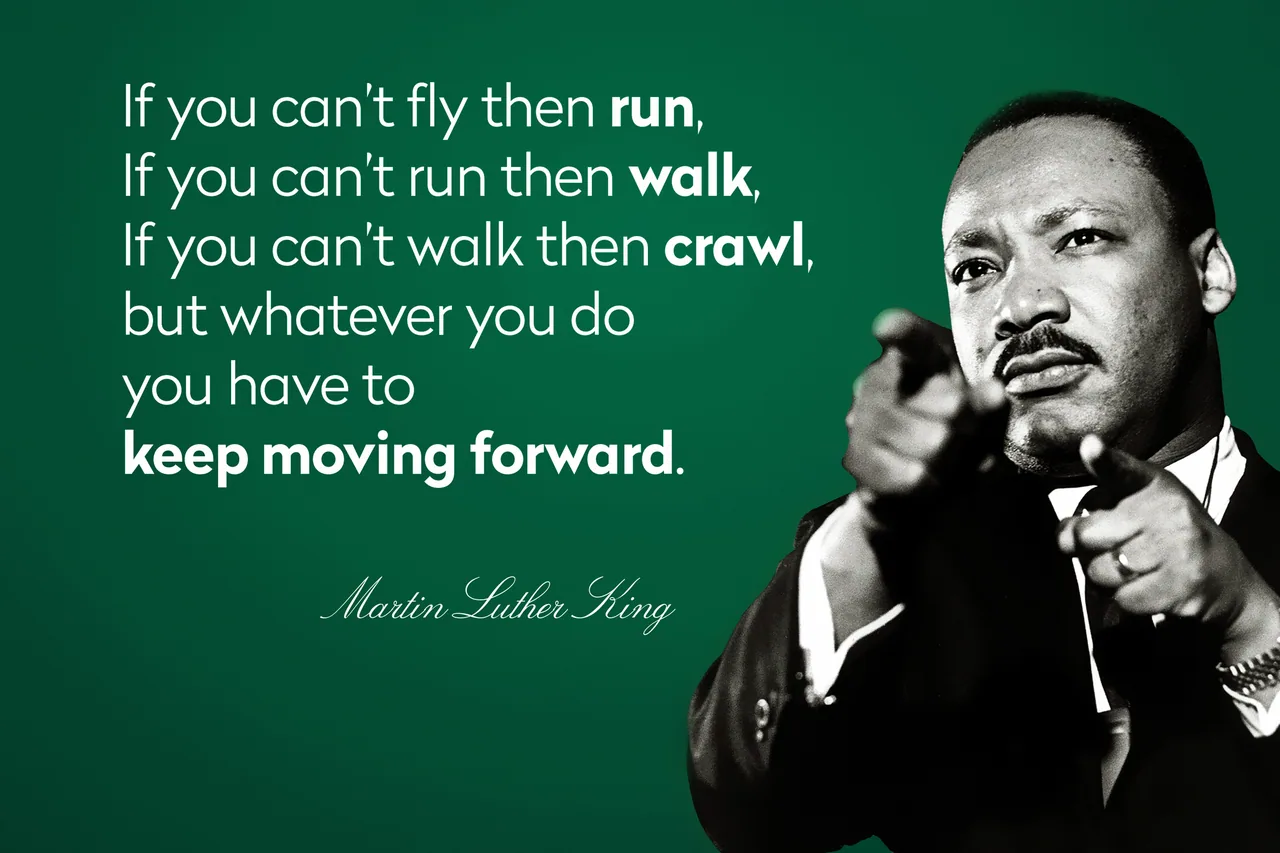 Keep Moving Forward kanvas tablo